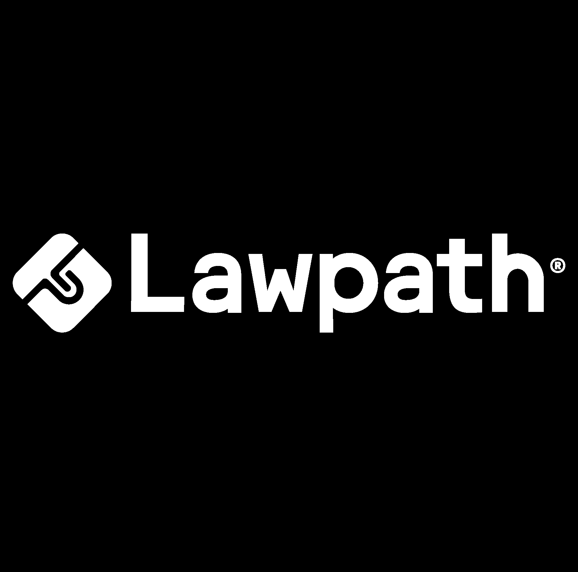 Lawpath White Logo Vector Logo